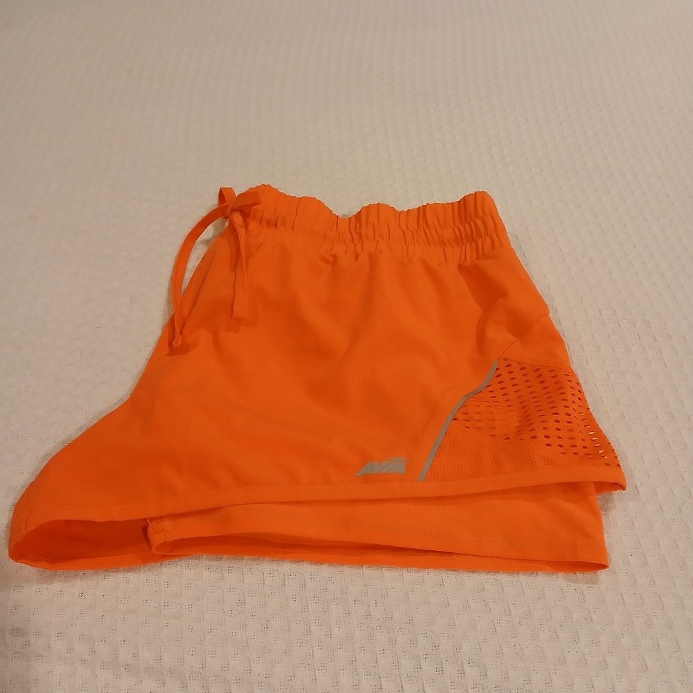 Orange  L Women's Shorts